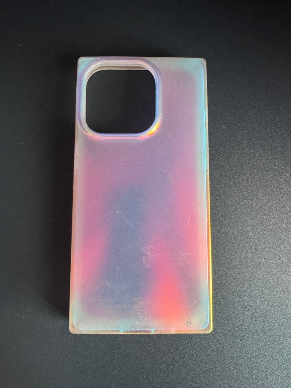 SQUARE by Flaunt Iridescent Satin iPhone 15 PRO Case